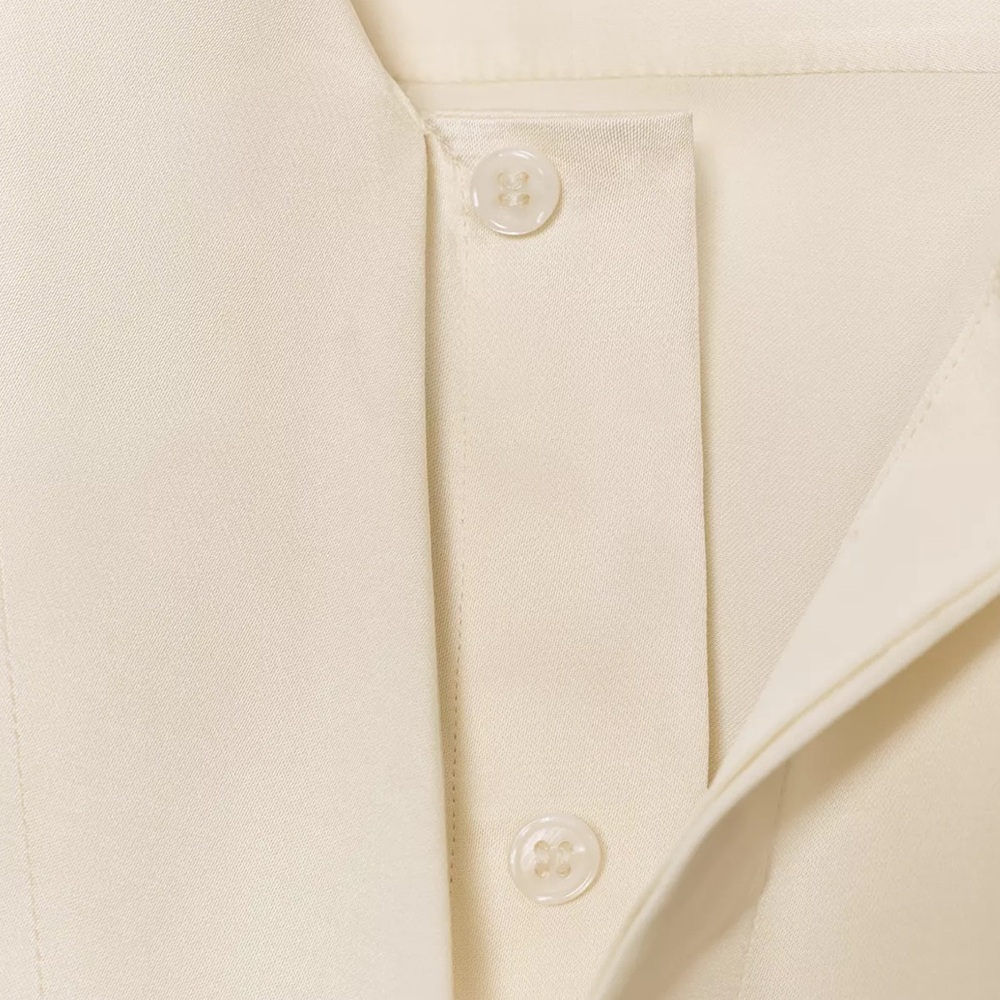 2 in 1 COMBINATION SATIN EFFECT BLOUSE ZW COLLECTION - Picture 9 of 11